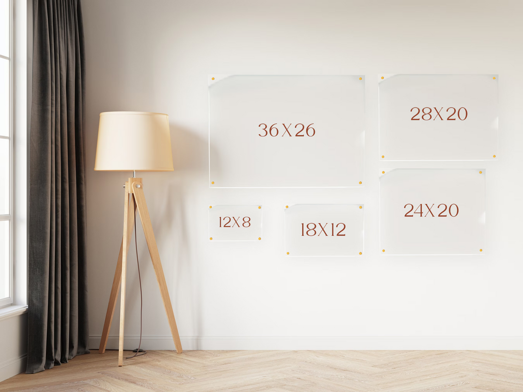 Personalized Acrylic Month and Week Calendar | Wall Calendar | Housewarming Gift | Minimalist | Family Calendar