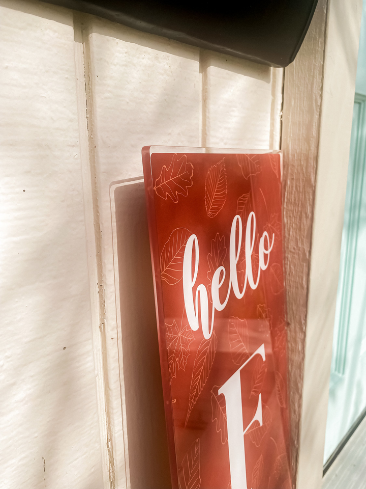 Thanksgiving Welcome Sign