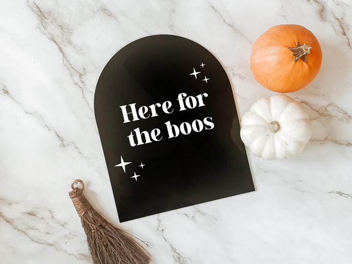 Black Arch Halloween Sign