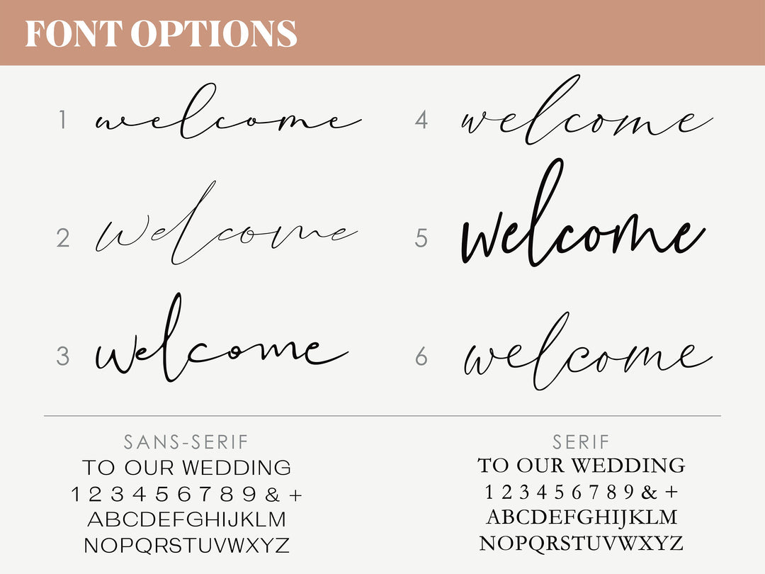 Personalized Acrylic Welcome Sign | Wedding Ceremony | Rectangular | Elegant | Minimal | Clear Acrylic | Sign on Easel