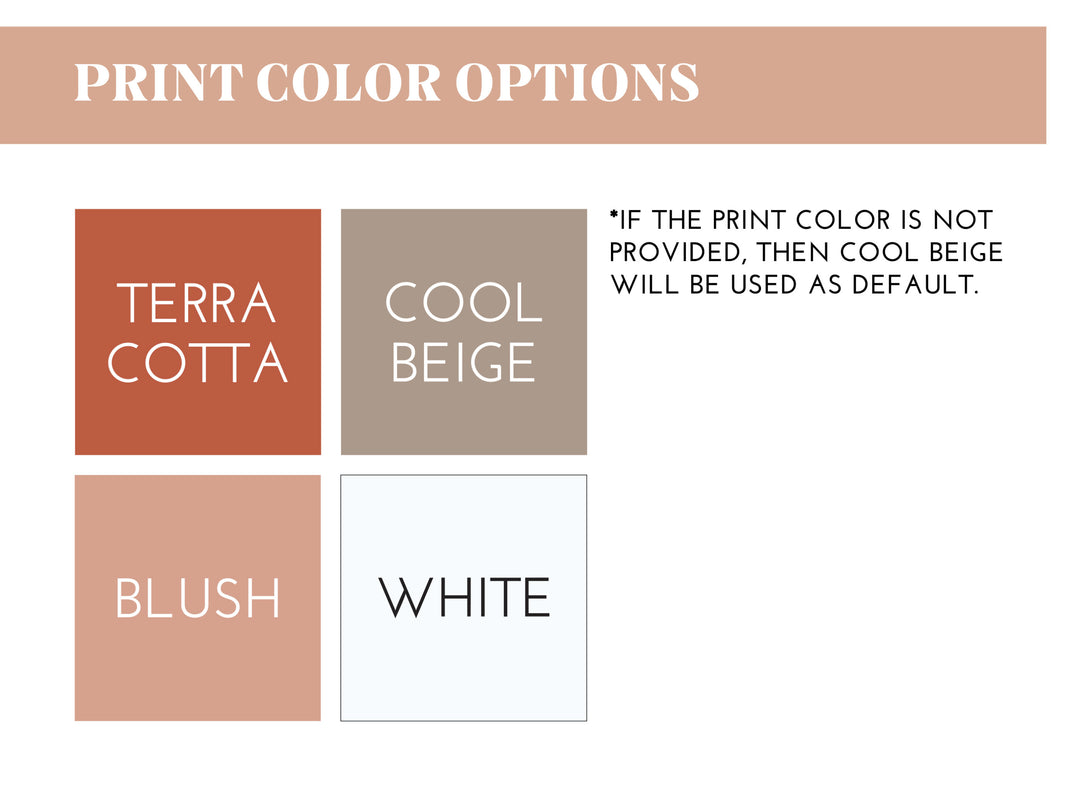 Color Print Calendar & To-do list