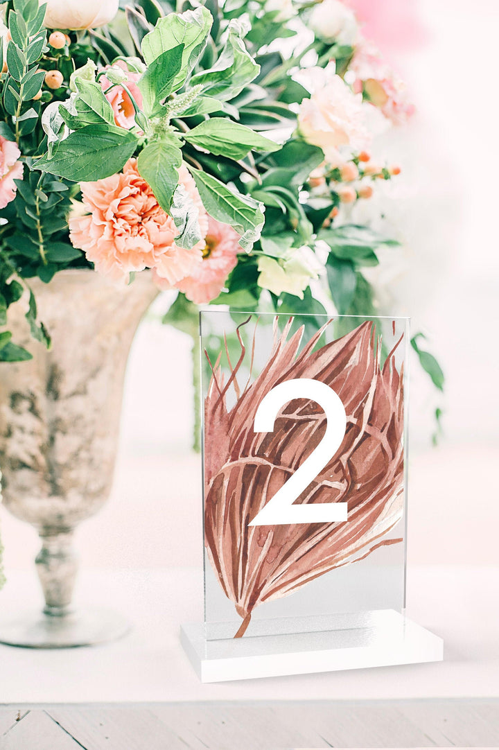 Boho Table Number